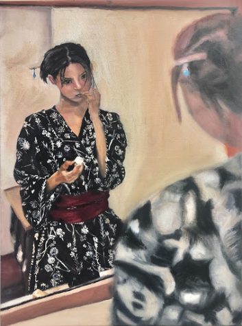 “Woman in the Mirror” by Xin Yu Gao