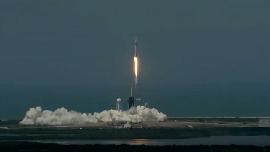 A successful liftoff for Falcon 9. Photo: SpaceX