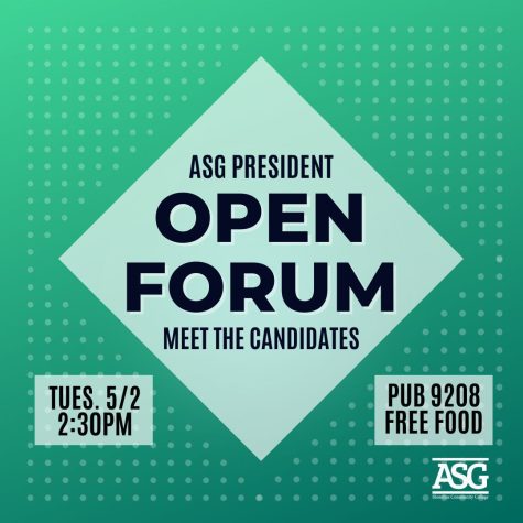 ASG to Host an Open Forum for Student Body Presidential Candidates