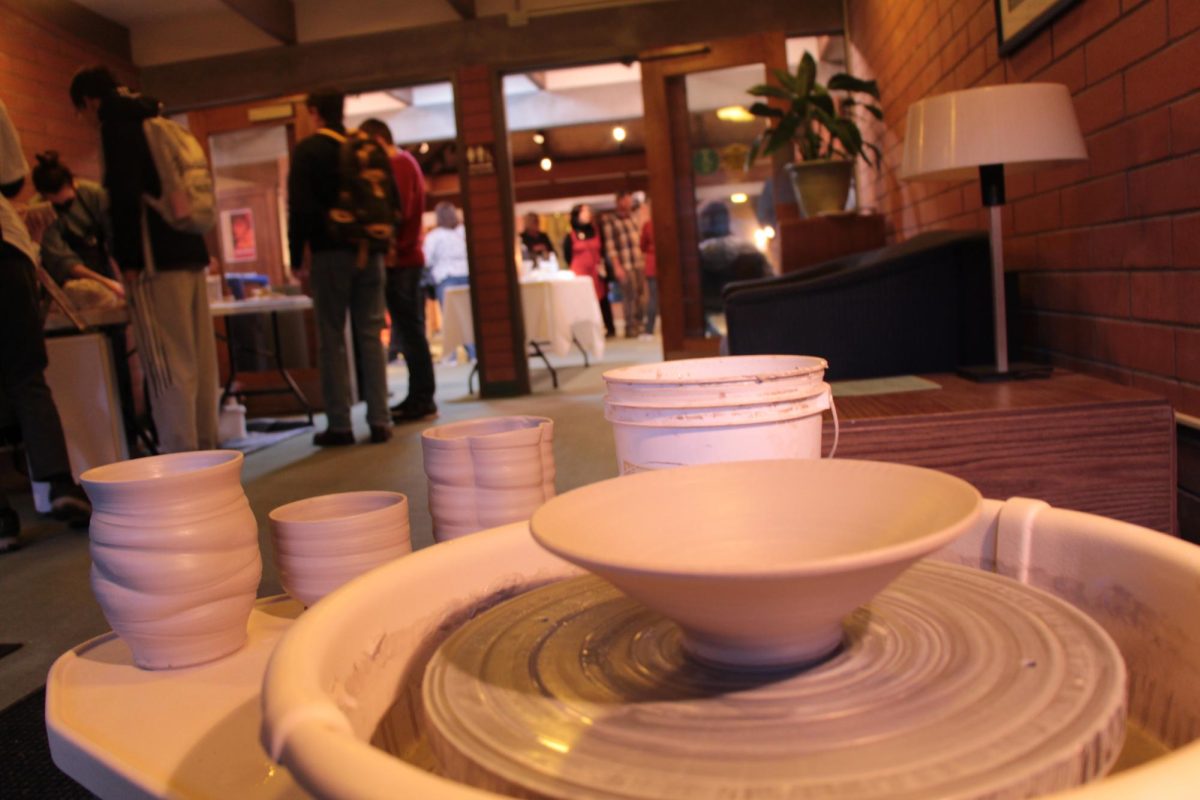 The+potters+wheel+at+the+Shoreline+Community+College+Ceramic+Showcase+winter+quarter+2024.