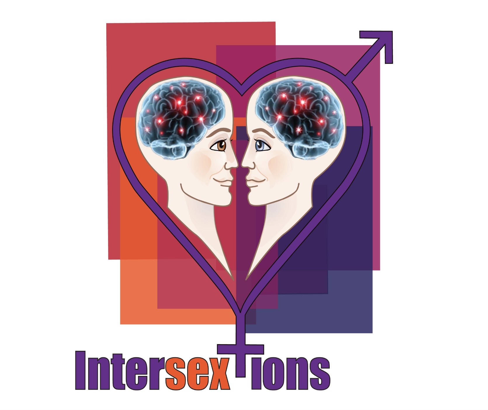 The Intersextions logo to peak students’ interest in taking the class in Spring 2024.